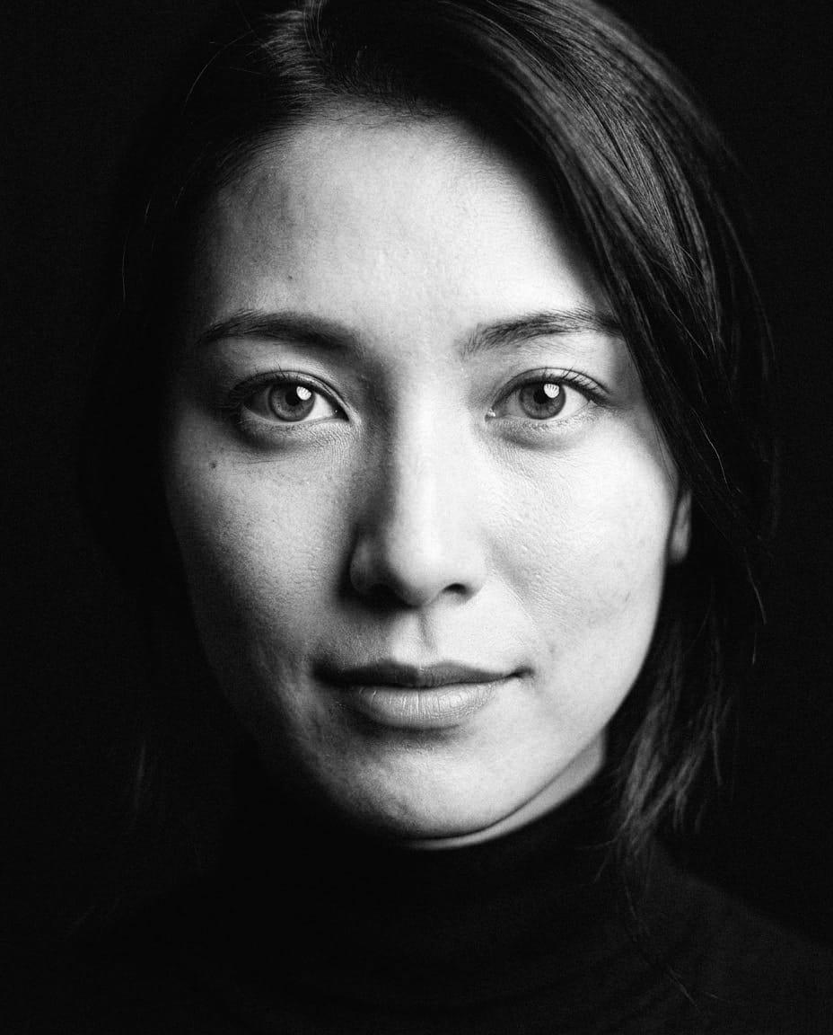 Retrato en blanco y negro de la serie Beauty Without Borders, por Tamara Monzoncillo